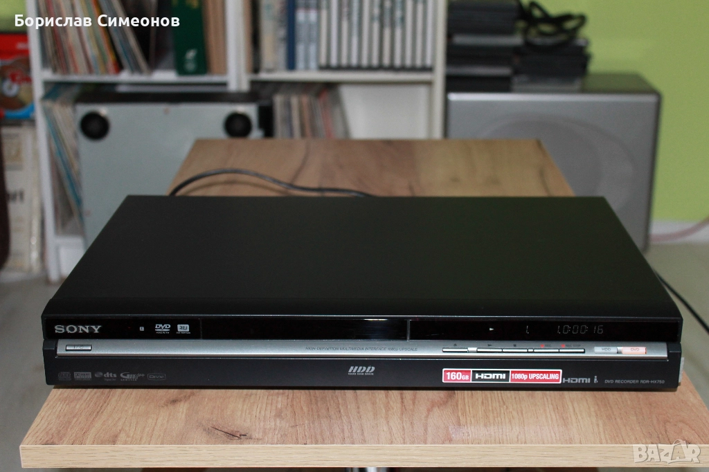 Sony RDR HX750, снимка 1