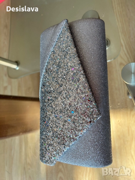 Дамски сребрист клъч, снимка 1