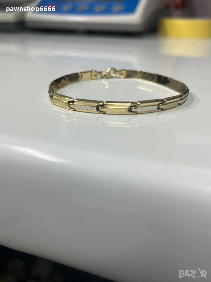 Златна гривна 14К, снимка 1