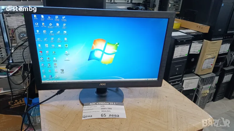 Монитор AOC e2060sw 19.5 ”, снимка 1