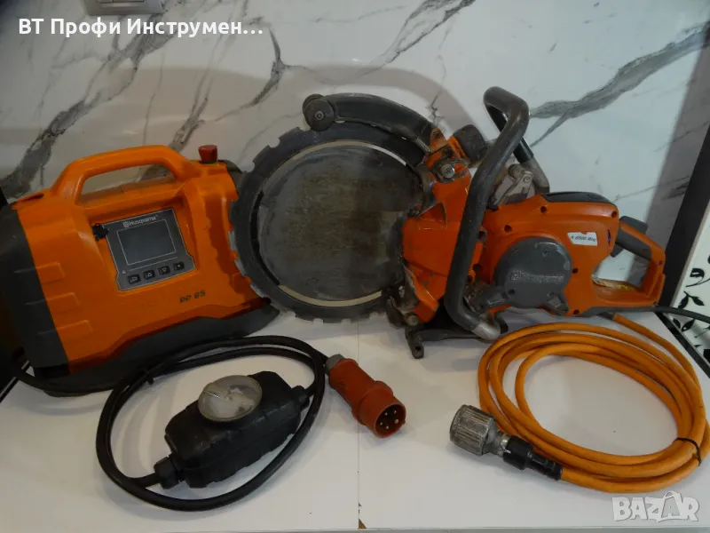 Husqvarna K6500 Ring + PP 65 - Дискова резачка + трансформатор, снимка 1