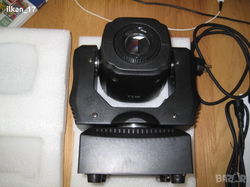 DJ прожектор LED.с движеща се глава Movin Head Beam+Spot 75W НОВО! Внос Германия!, снимка 1