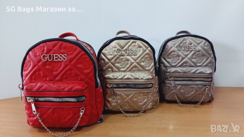 Guess дамска чанта тип раница дамска раница раничка код 111, снимка 1
