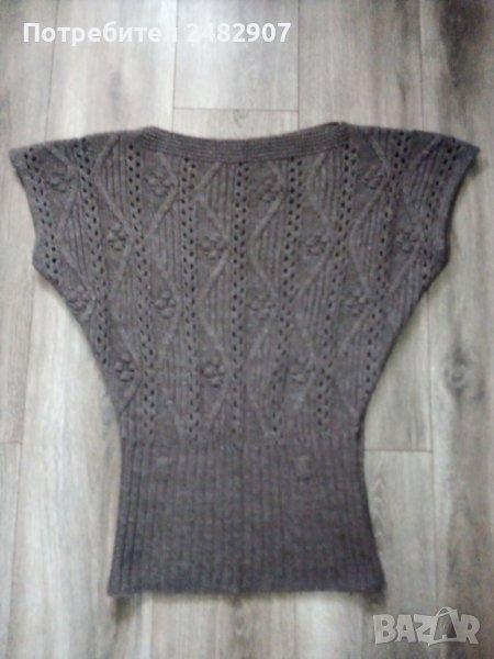 Дамски блузон - плетиво, снимка 1