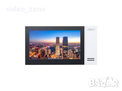 7"-инчов IP цветен TFT Capacitive touch screen Монитор DAHUA VTH2421FW за видеодомофонна система, снимка 1