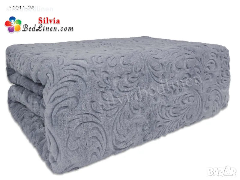 ПромоцияСпести 19.80!Голямо дебело едноцветно релефно одеяло за спалня, снимка 1