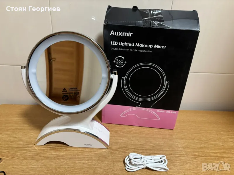 Чисто ново козметично огледало с лед осветление , снимка 1