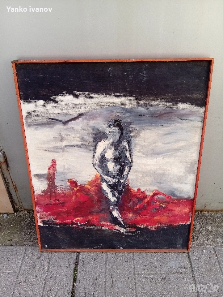 Картина масло, платно, снимка 1