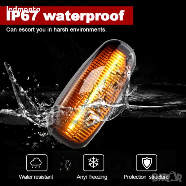 Тунинг мигачи за  калник Mercedes ML E S V CLK SLK мигач, снимка 1