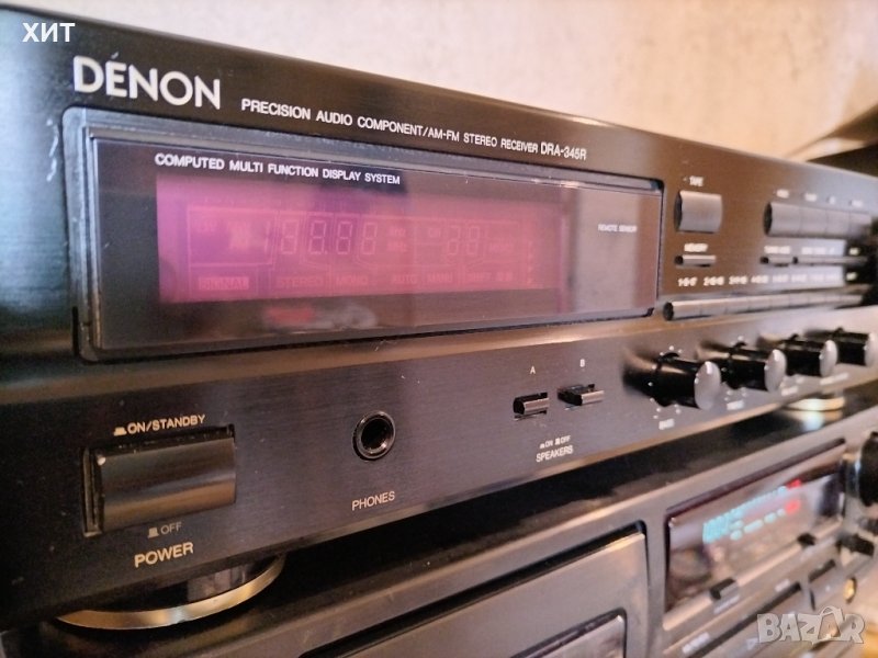 Усилвател DENON DRA-345R (с дистанционно), снимка 1