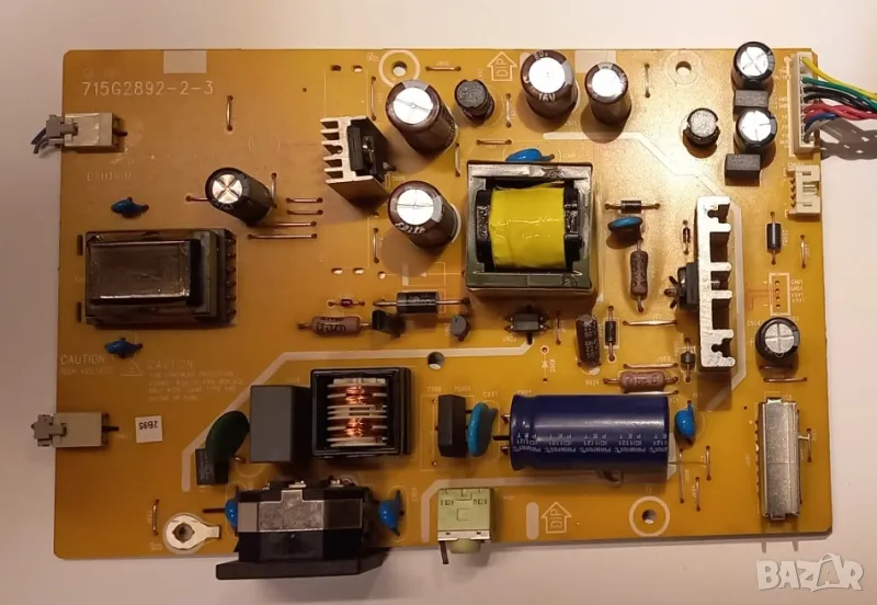 Платка захранване 715G2892-2-3 от монитор PHILIPS 191V2, снимка 1