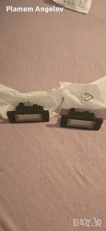 Лед свелини за регистрационен номер BMW-24 LED, CANBUS, бяла светлина, снимка 1