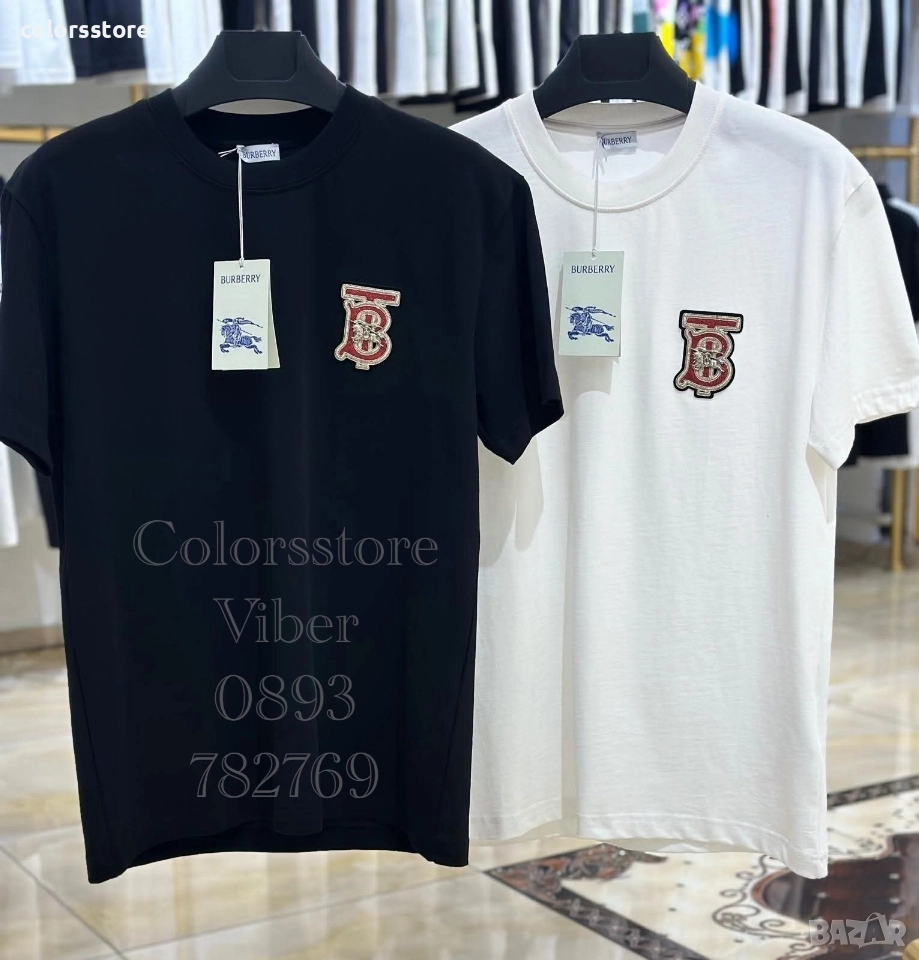 Мъжка Черна Burbarry IM43H, снимка 1