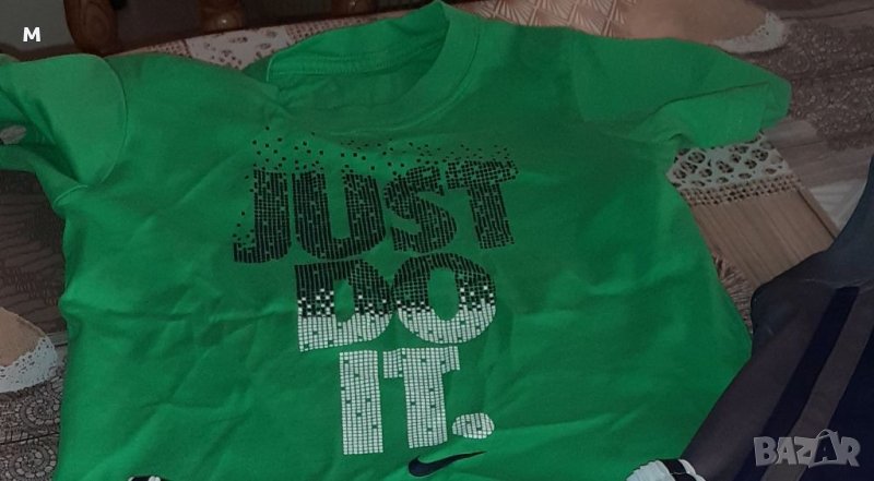 Nike зелена тениска и потник, снимка 1