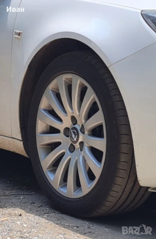 Гуми и джанти за инсигния 5х120, снимка 1