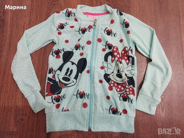 Minnie&Mickey mouse суичър, снимка 1