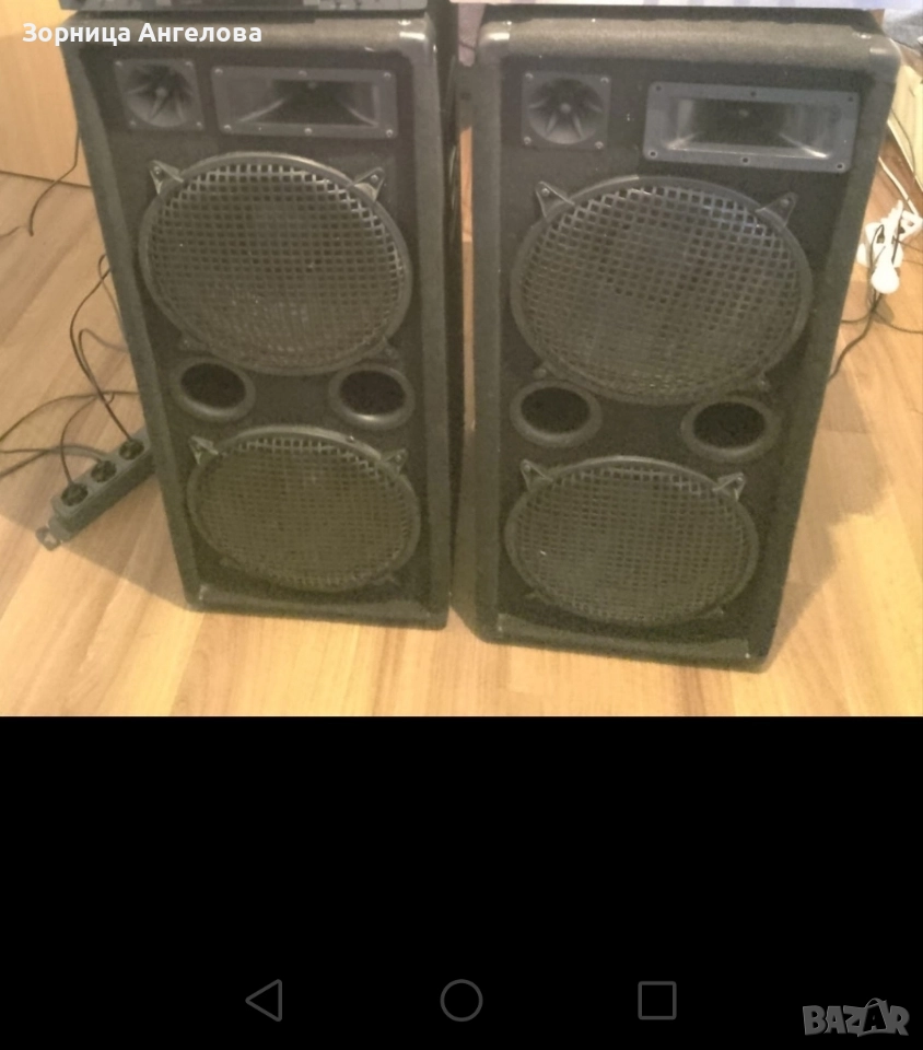 Тонколони Омнитроник, 1 000 вата, 4 говорителя 12 инчови.Внос от Германия. , снимка 1