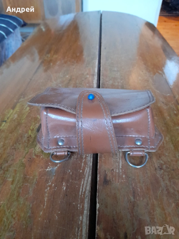 Стар рибарски несесер,чантичка, снимка 1