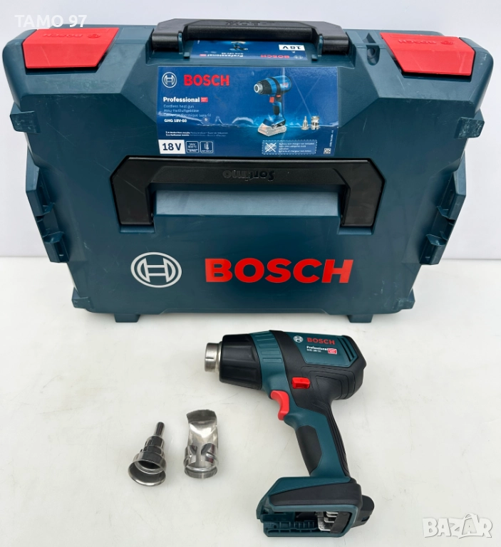 Bosch GHG 18V-50 - НОВ Акумулаторен пистолет за горещ въздух 18V, снимка 1