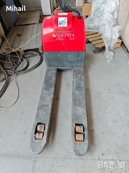 Електрическа траспалетна количка, 1500 кг., снимка 1