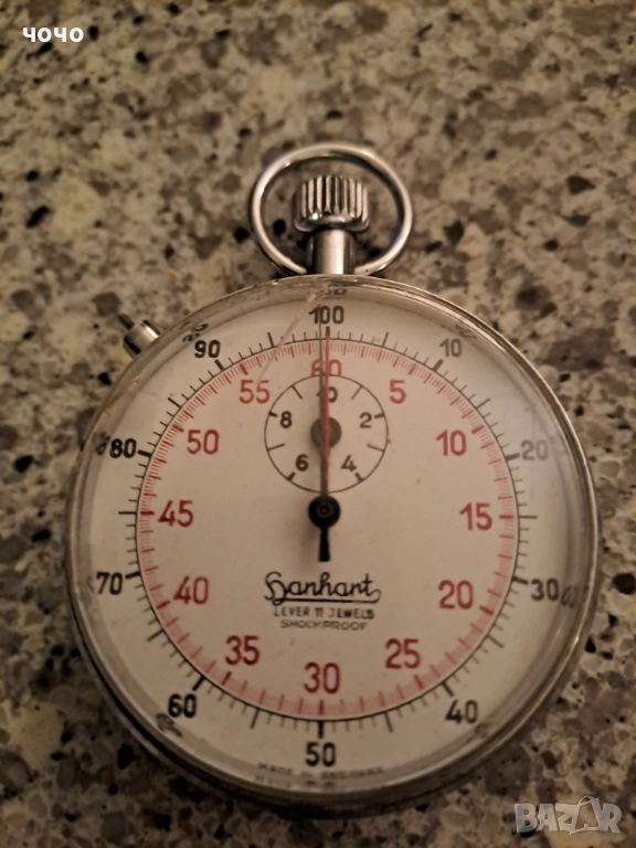 Hanhart stoper  и Agat -руски хронограф, снимка 1