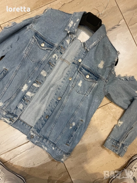 Заря дънкова яке , снимка 1