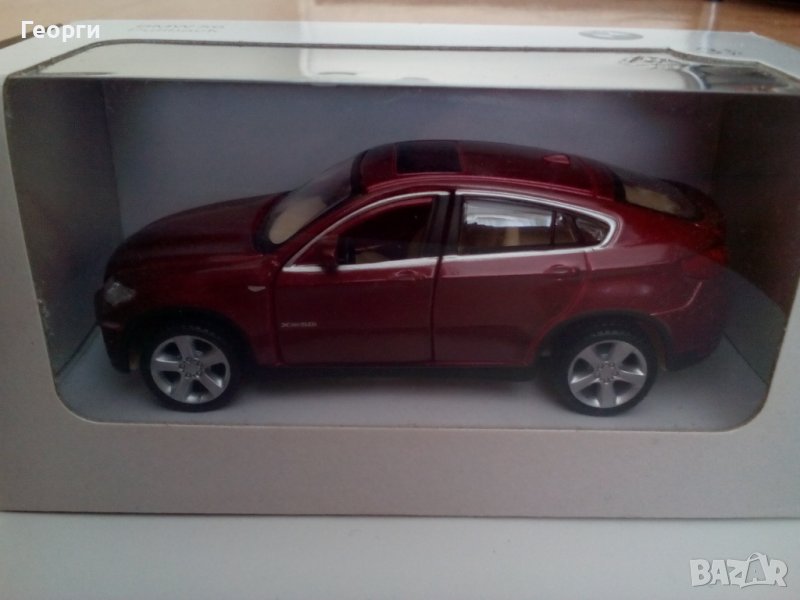 Оригинална количка макет модел автомобил BMW X6 мащаб 1:43, снимка 1