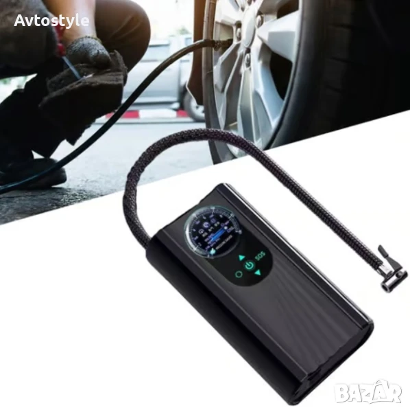 Компресор за Гуми с Бързо Зареждане 120W, снимка 1