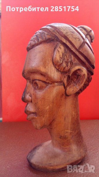 Стара африканска фигурка от махагоново дърво , снимка 1