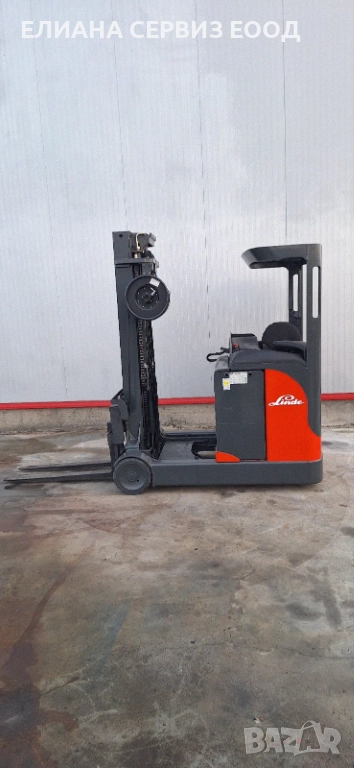 Електрокар Linde R20 рийчтрак, снимка 1
