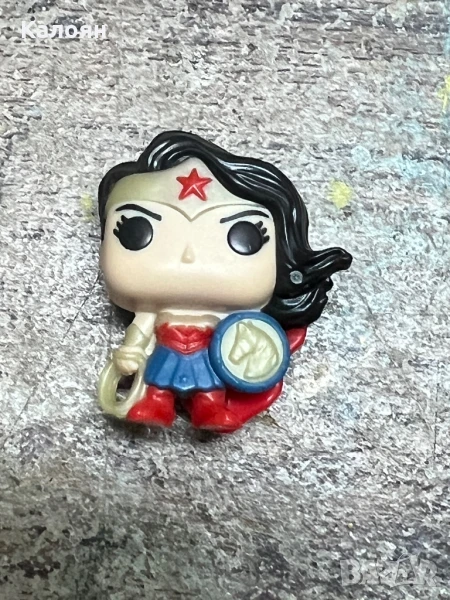 Играчка от Киндер Фънкопоп DC -  Wonderwoman , снимка 1