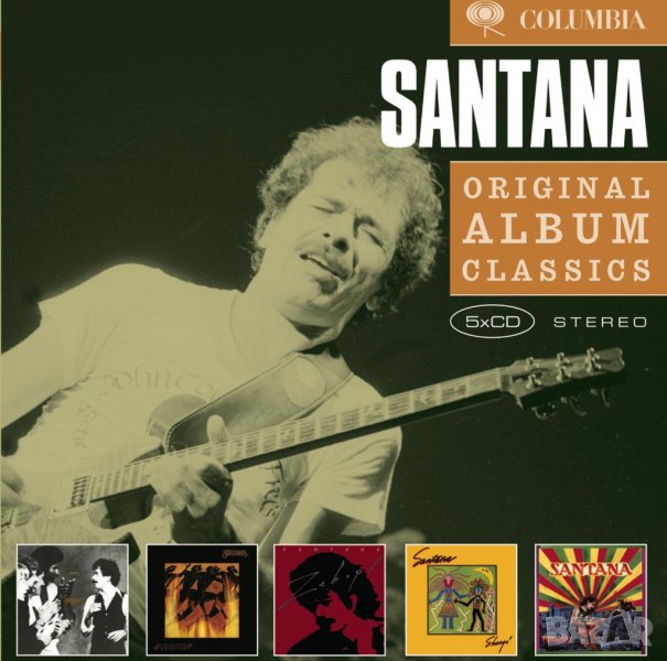 "SANTANA" / 5 CD Box Set, снимка 1