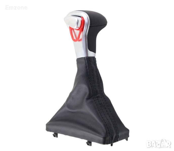 Топка за скоростен лост Автоматик с кожен маншон и рамка за Ауди Audi A6 C7 A7, снимка 1