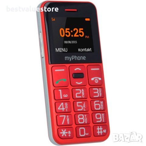 Мобилен Телефон Gsm Myphone Halo Easy Red 1.70 ", Задна Камера 0.3 Mpx, снимка 2 - Други - 42860255