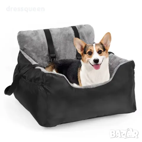 4335 Столче за домашен любимец за автомобилна седалка – 55x50x35 см, снимка 7 - Други стоки за животни - 48882706