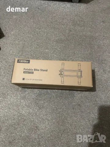 Сгъваема стойка за велосипеди Favoto – подходяща за 20-29 инчови шосейни и планински велосипеди, снимка 9 - Аксесоари за велосипеди - 49325599