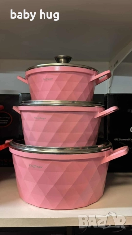 Комплект тенджери, снимка 2 - Съдове за готвене - 51968390