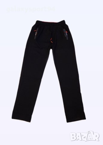 Памучен Черен Анцуг с Черно Долнище 2023г материя, снимка 4 - Спортни дрехи, екипи - 42170883