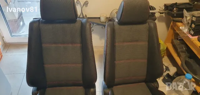Рекаро бмв е30 предни седалки bmw e30 седан комби Recaro BMW E30 saloon touring front sport seats , снимка 14 - Части - 49255015