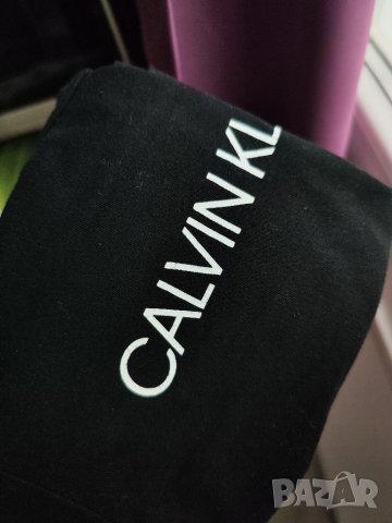 Calvin Klein дамски черен къс топ с дълъг ръкав, XS , снимка 9 - Корсети, бюстиета, топове - 40532270