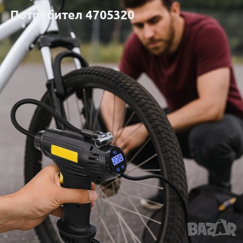 Безжичен дигитален компресор за автомобил, снимка 9 - Аксесоари и консумативи - 53089496