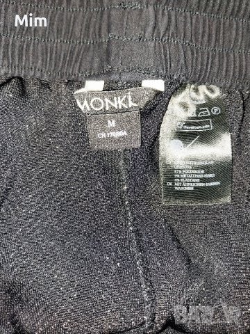 MONKI M/XXL  Клин от еластичен сребрист брокат, снимка 6 - Клинове - 42440565