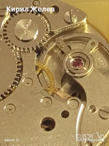 Механизъм с дисплей за часовник TC SWISS MADE баланса работи рядък 51527, снимка 8 - Антикварни и старинни предмети - 52361717