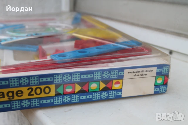 Детска игра ''Montage 200''- ГДР , снимка 4 - Колекции - 51420829