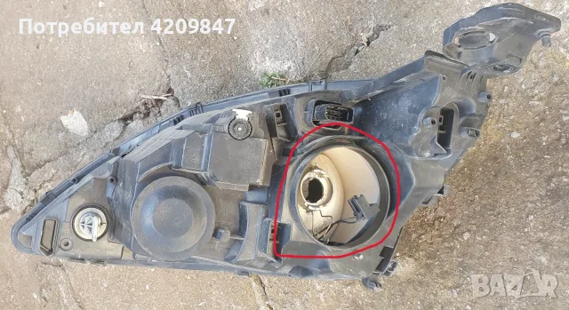 Десен фар Peugeot 308 / пежо 308 T9 (2013-2017г.), снимка 2 - Части - 55906012