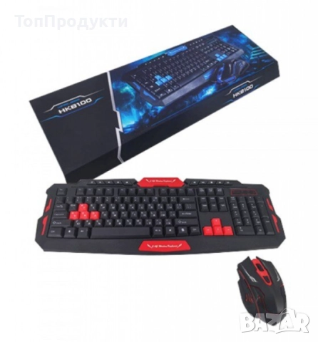  Безжична клавиатура и мишка 