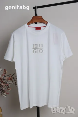 Оригинална тениска Hugo Boss S M L XL XXL, снимка 9 - Тениски - 56228463