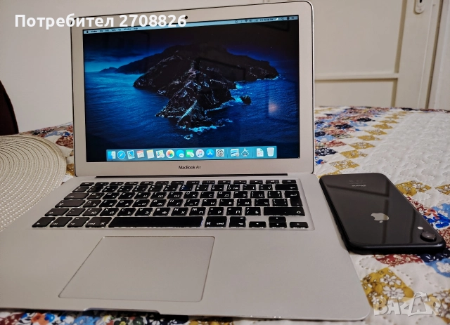 Само за 499 лева ! Macbook Air 13-inch Intel i5 + Apple iPhone XR 64GB, снимка 3 - Лаптопи за дома - 52894151