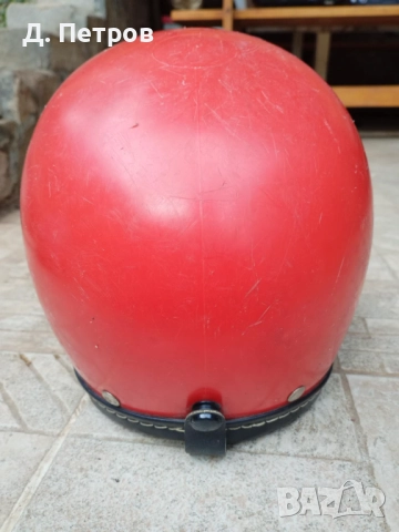 Ретро каска за мотоциклет, снимка 4 - Аксесоари и консумативи - 52179856