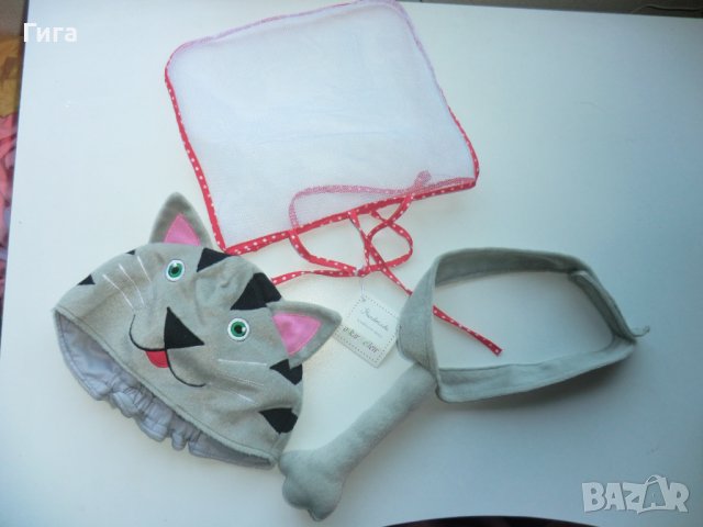 карнавален костюм коте, ръчно направен, нов